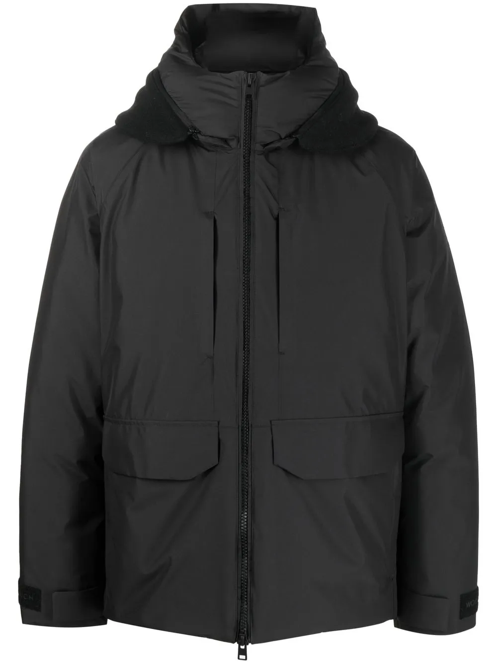 

Woolrich zip-up padded jacket - Black