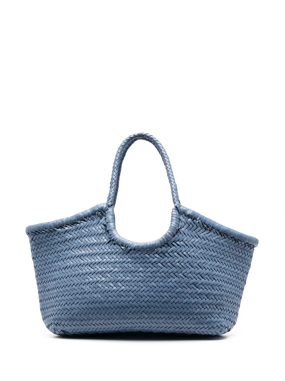 

DRAGON DIFFUSION interwoven-design tote bag - Blue