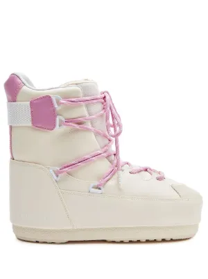 Pink hotsell sneaker boots