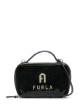 Furla patent mini bag - Black