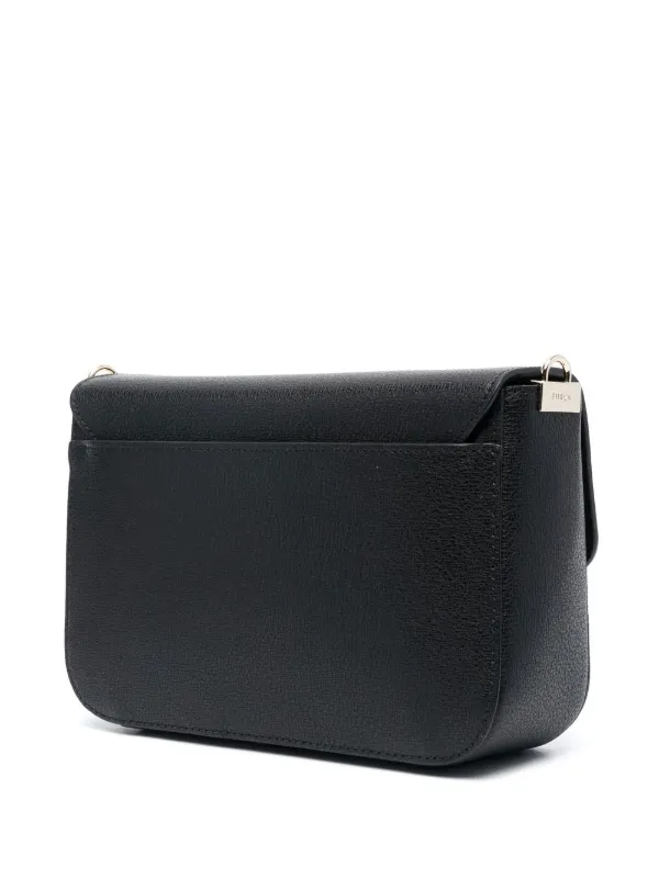 Furla newest Black Leather Crossbody