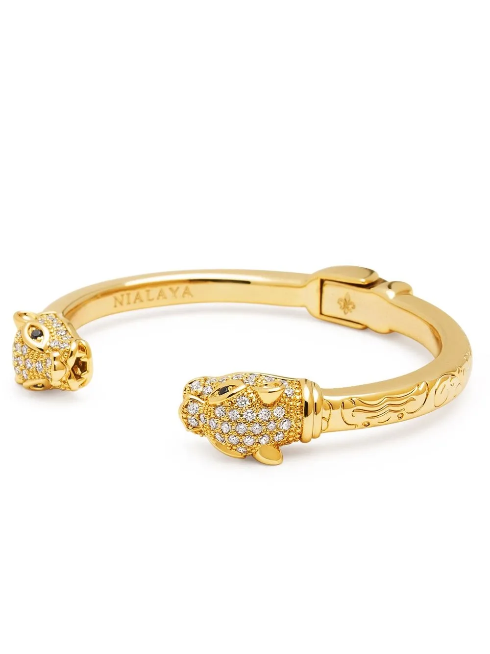 Nialaya Jewelry Armband Mit Kristallen In Gold