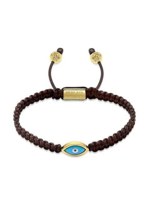 Nialaya Jewelry pulsera con detalle de ojo turco