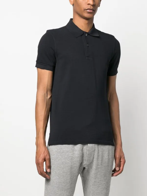 TOM FORD short-sleeve Polo Shirt | Blue | FARFETCH TOM FORD short-sleeve Polo Shirt | Blue | FARFETCH