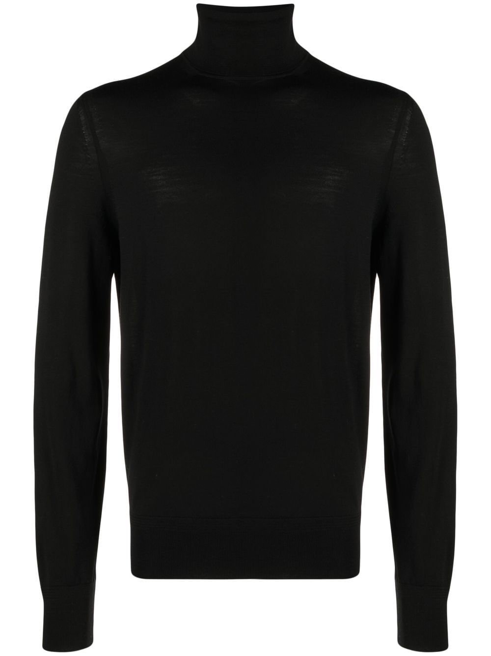 

TOM FORD roll-neck wool jumper - Black