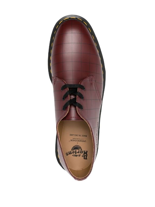 Dr. Martens x Undercover 1461 Leather Derby Shoes - Farfetch