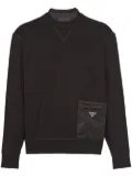Prada pocket-detail sweatshirt - Black