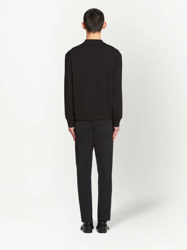 Prada ポケットディテール スウェットシャツ | ブラック | FARFETCH JP