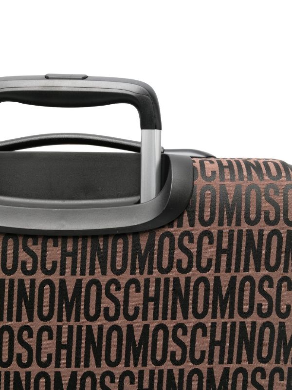 Moschino Logo Suitcase