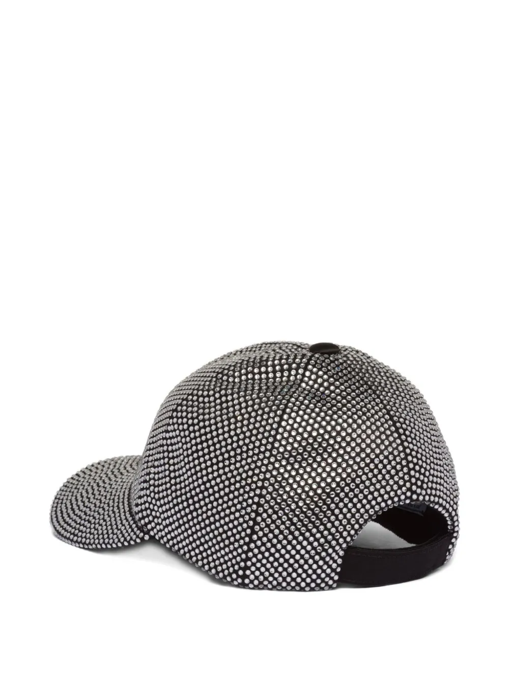 Prada Duchesse honkbalpet - Zilver