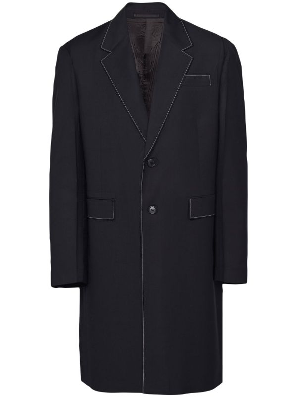 Prada single-breasted Wool Coat - Farfetch