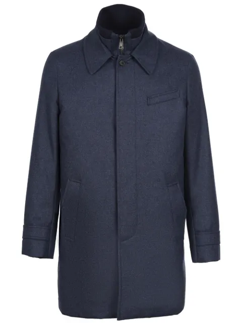 Norwegian Wool down-lined wool coat