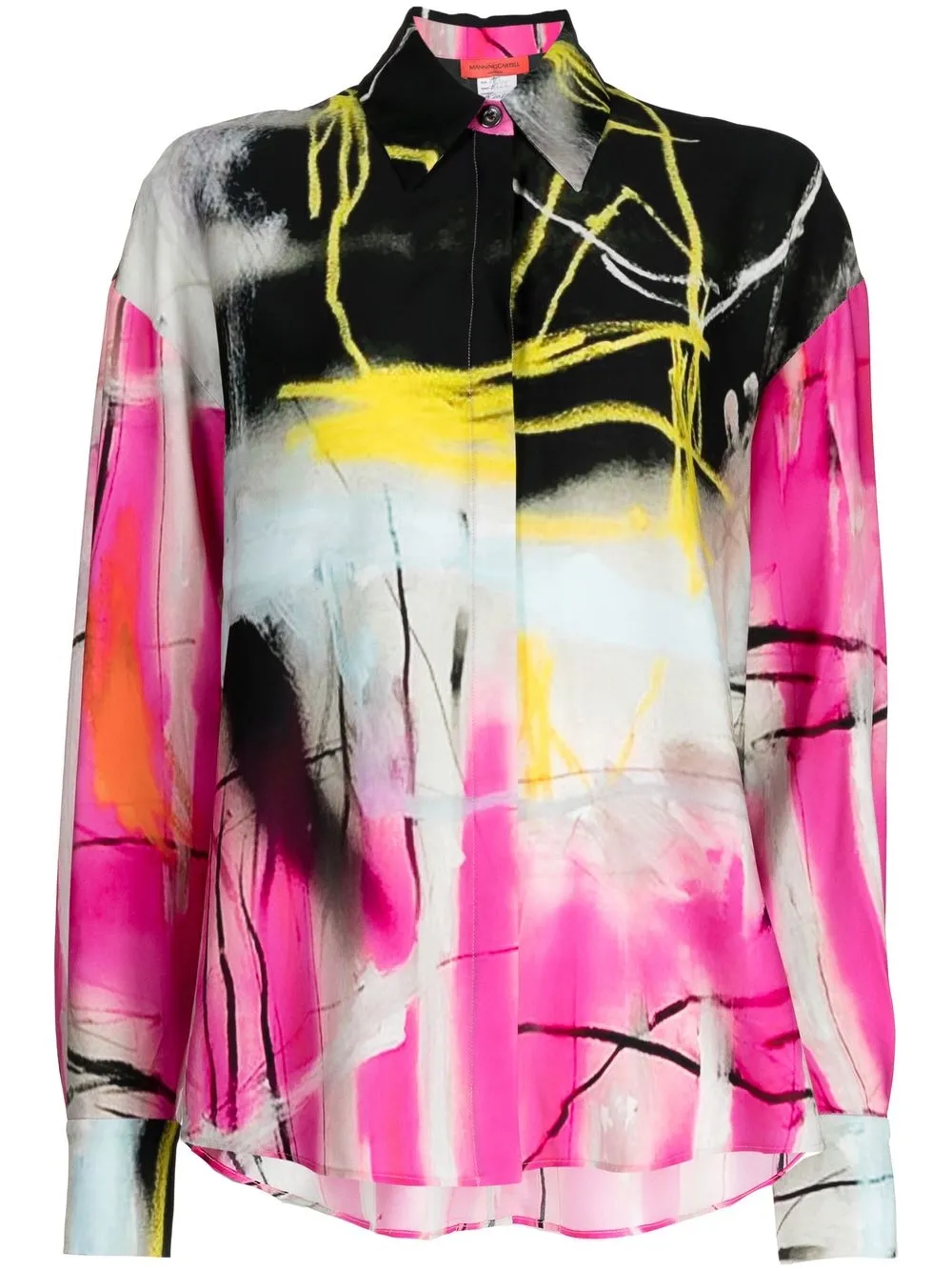 MANNING CARTELL Queen Of Diamonds long-sleeve Shirt - Farfetch