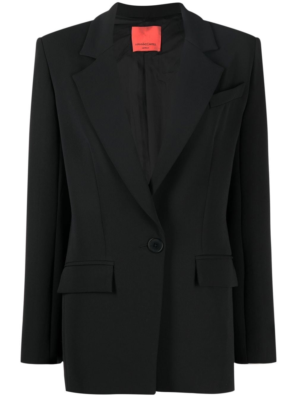 Manning Cartell Single-breasted Blazer In Black