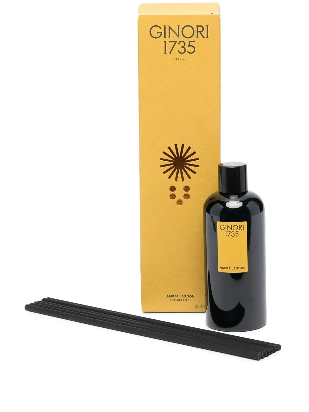 

GINORI 1735 Amber Lagoon scented diffuser - Yellow