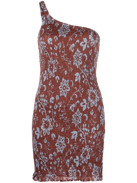 Faithfull the Brand Oceania print minidress