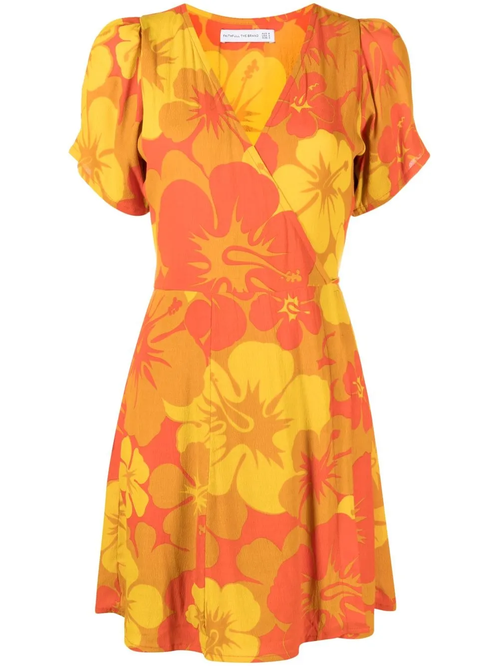 

Faithfull the Brand Surfs Up floral-print dress - Yellow