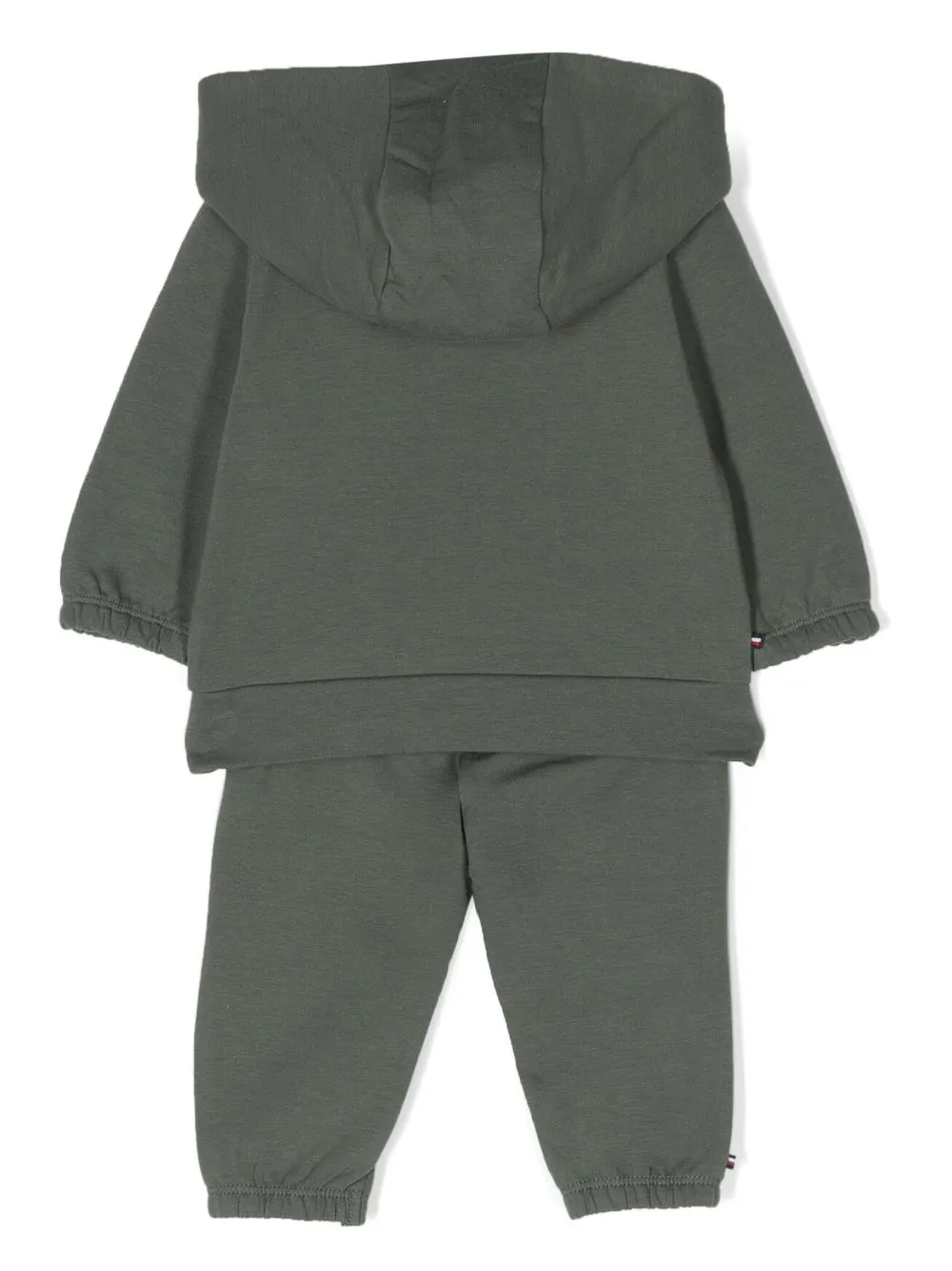 Tommy Hilfiger Junior Trainingspak met logoprint - Groen