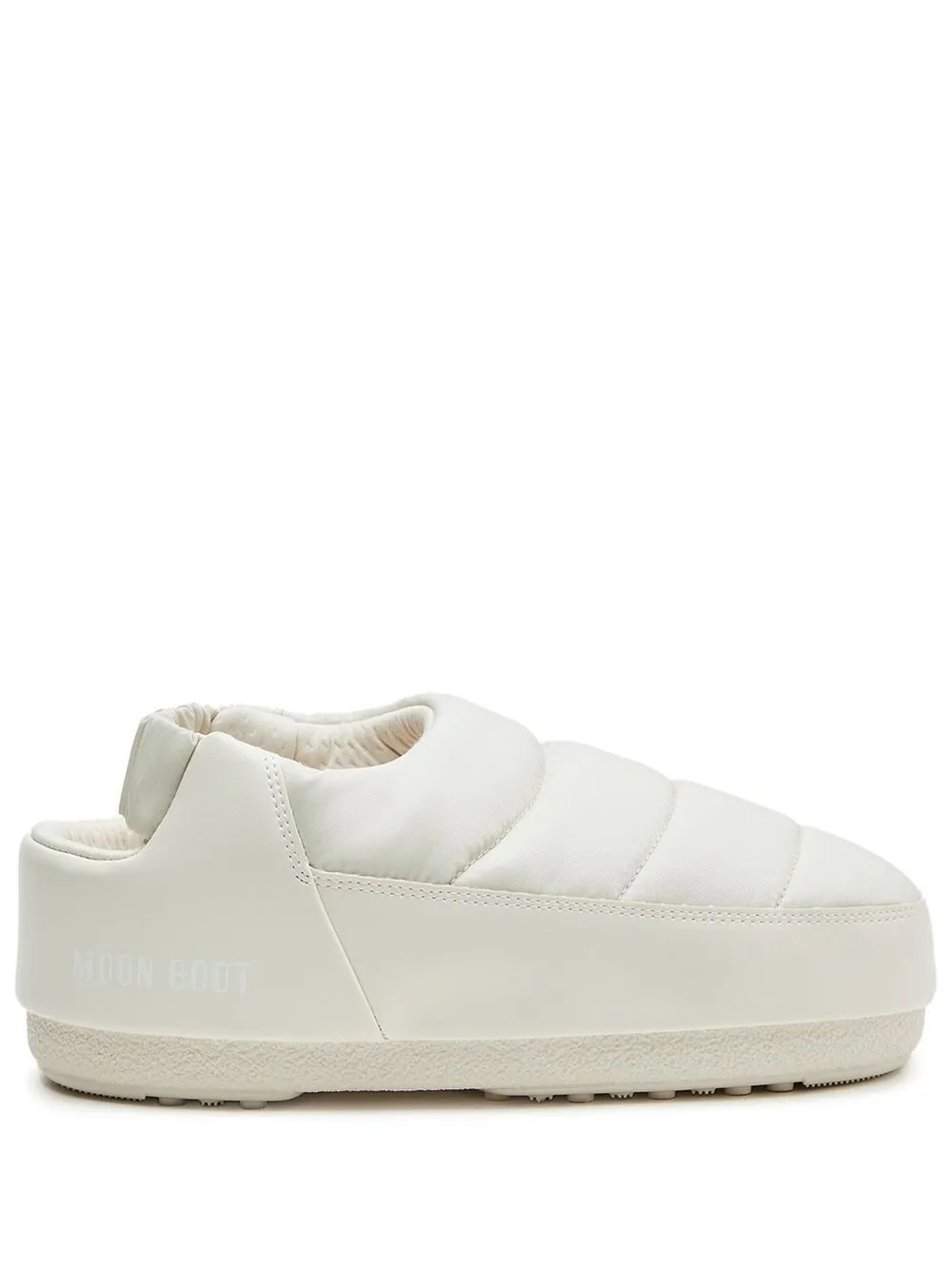 Moon Boot Evolution Padded Mules In Neutrals