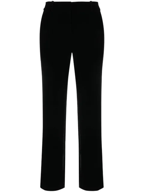 Ermanno Scervino velvet tapered trousers