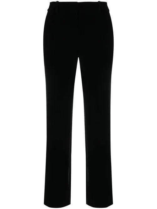 Pantalon en velours à coupe fuselée - Ermanno Scervino - Modalova