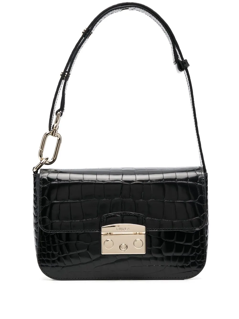 Furla crocodile handbag outlet