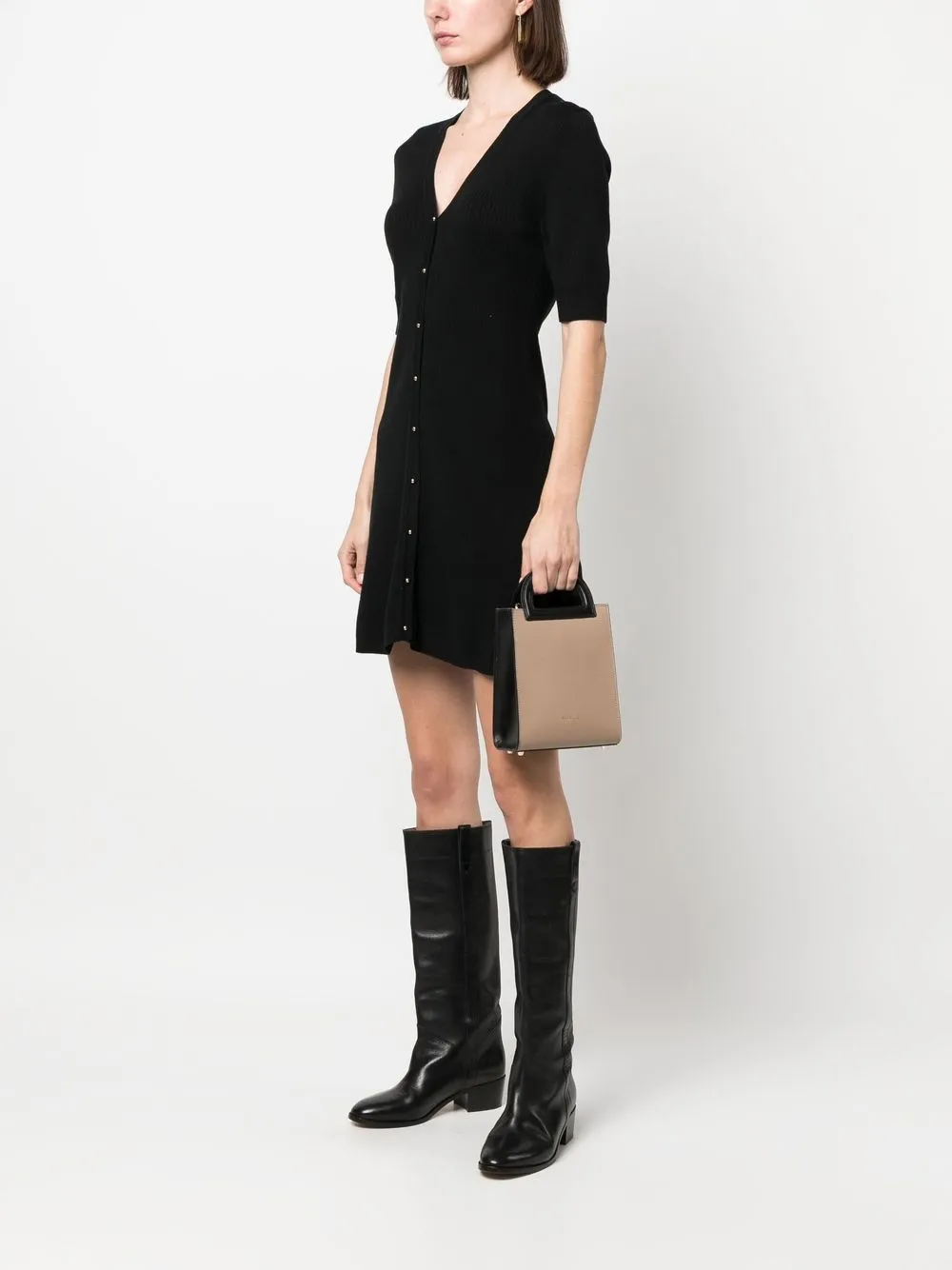 Furla Tweekleurige shopper - Bruin