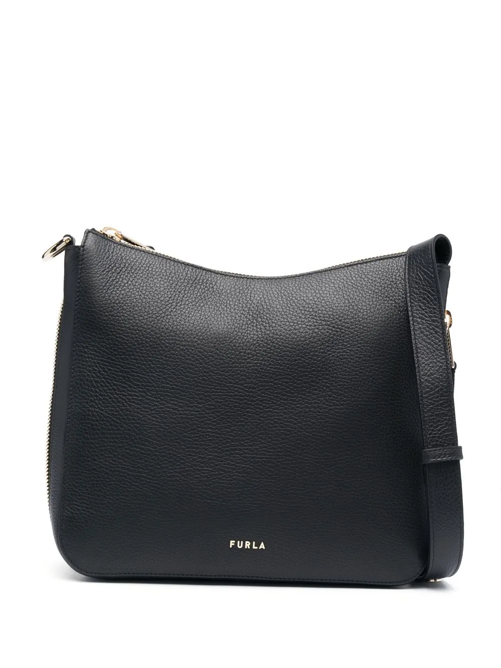 

Furla grained leather shoulder bag - Black