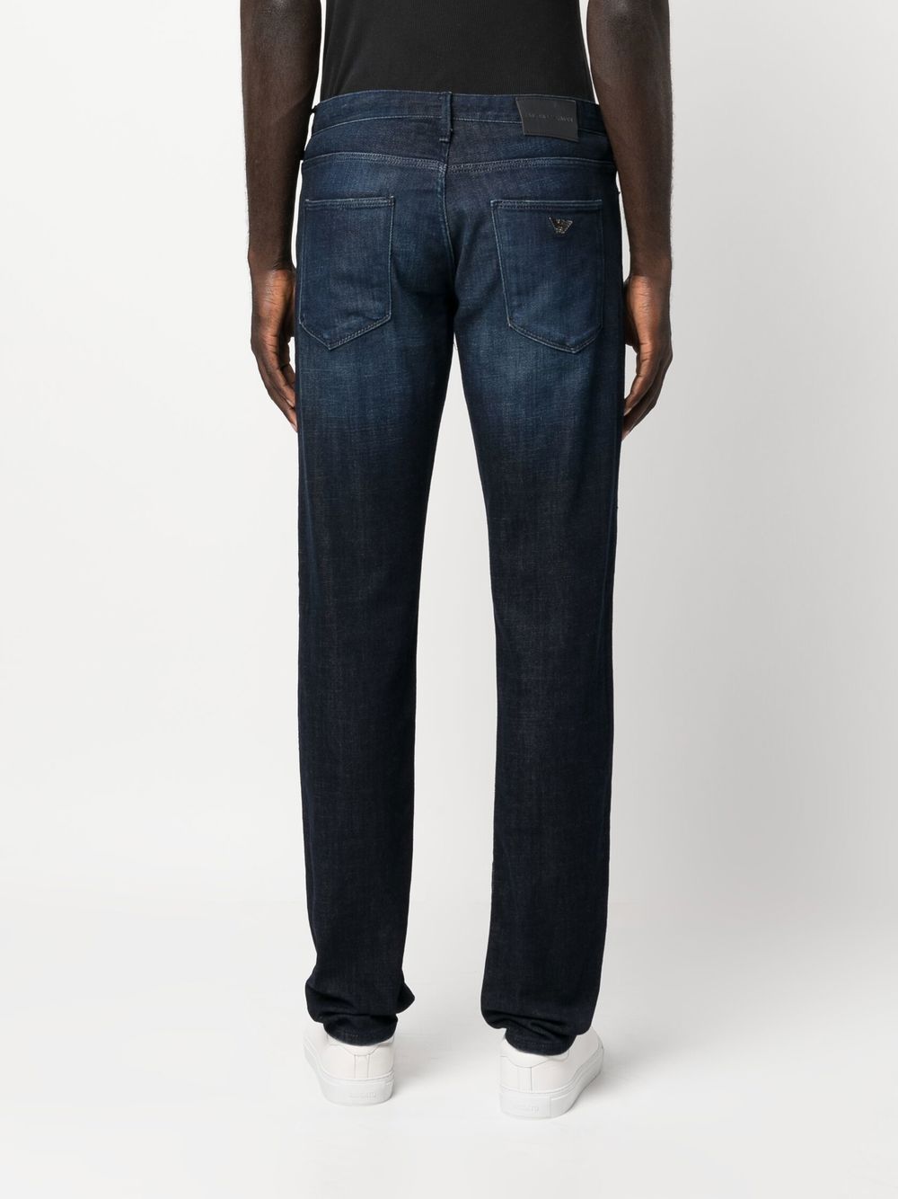 Emporio Armani mid-rise straight-leg jeans Men