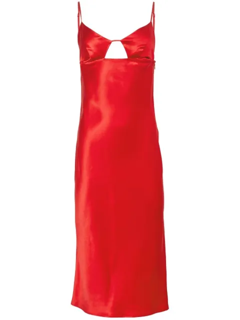 Fleur Du Mal Eco-Luxe keyhole slip dress