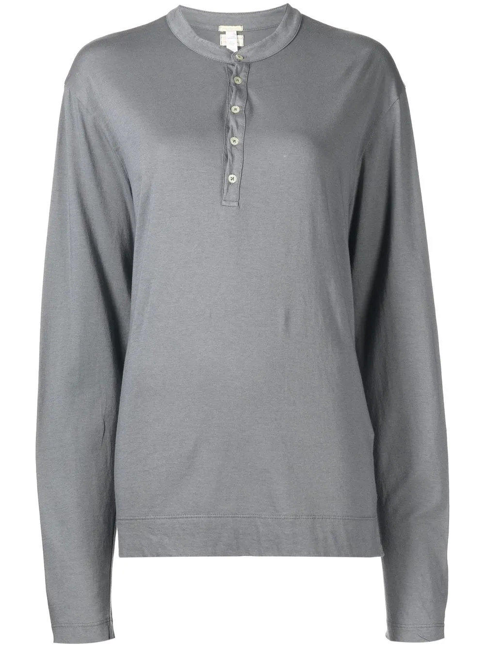 

Massimo Alba Long-sleeve Crew-neck Henley top - Grey