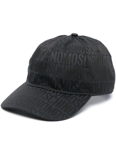 Moschino monogram jacquard cap
