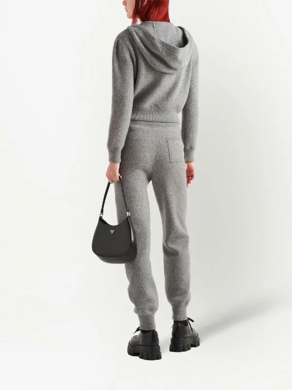 パンツ PRADA Cashmere blend joggers Prada Cashmere-Wool Joggers - Bergdorf Goodman