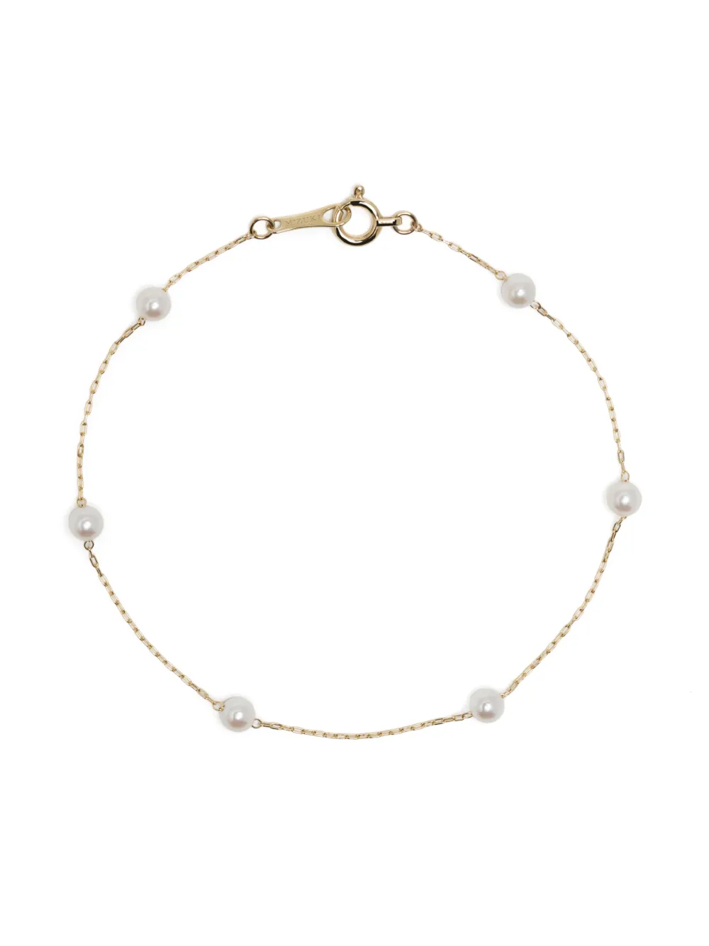 Mizuki 14kt yellow gold Sea of Beauty pearl bracelet