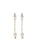 WWAKE 14kt yellow gold Shower pearl drop earrings