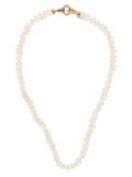 Harwell Godfrey 18kt yellow gold opal necklace - White