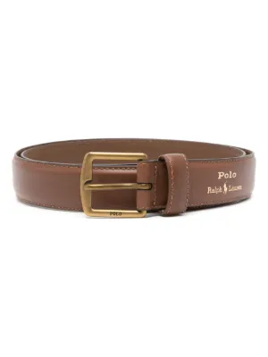 Polo Ralph Lauren Polo Pony レザーベルト | ブラウン | FARFETCH JP