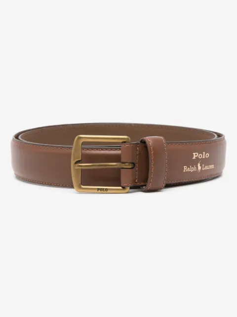 Polo Ralph Lauren logo-stamp belt