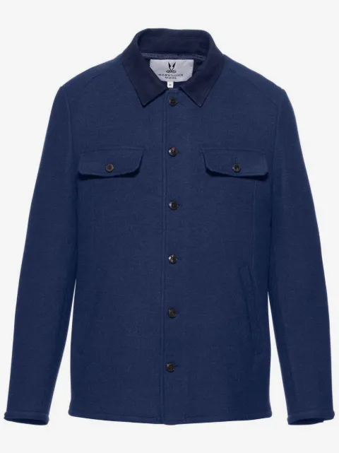 Norwegian Wool Oslo wool shirt jacket