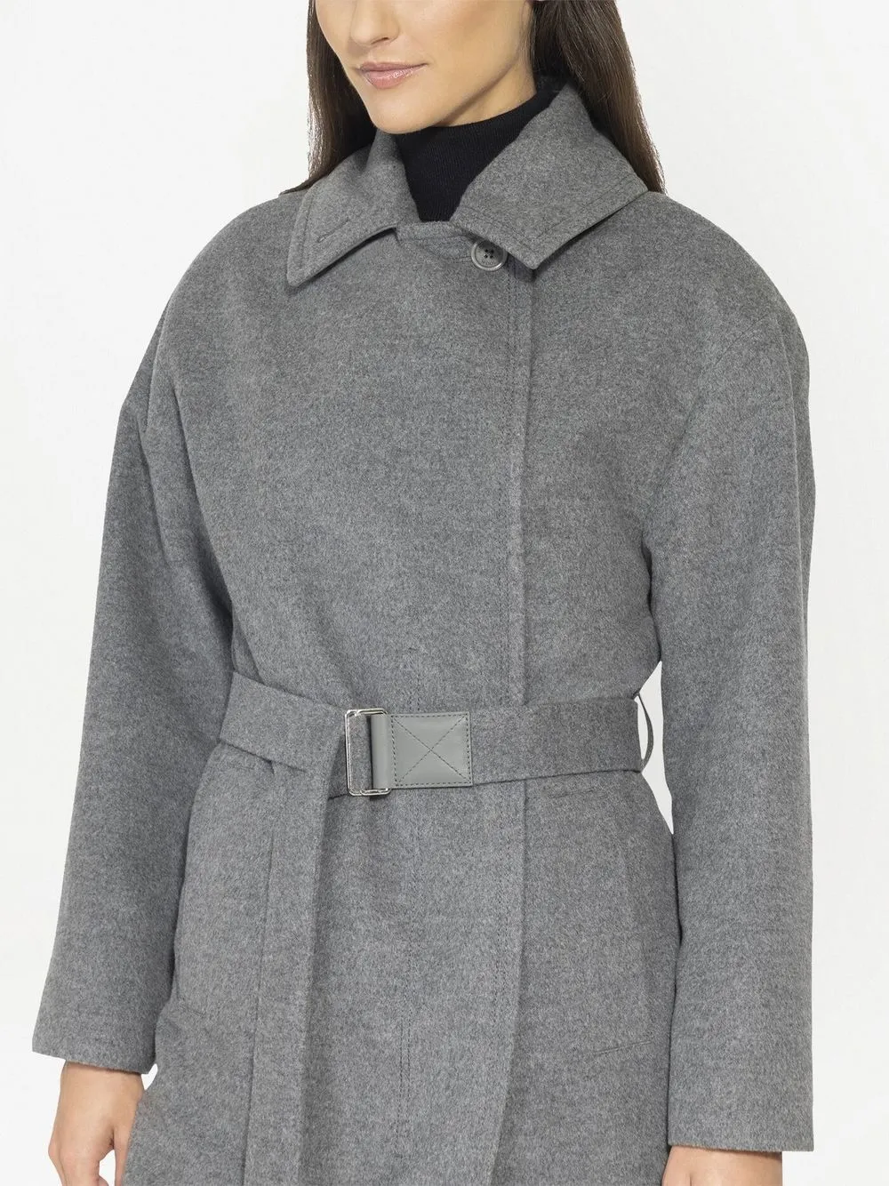 Norwegian Wool wool-blend double-breasted Trench Coat - Farfetch