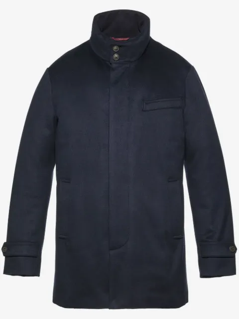 Norwegian Wool cashmere down-lined jacket