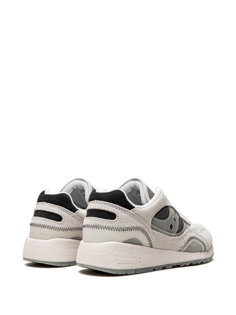 Shop Saucony Shadow 6000 "transparent White/dark Grey" Sneakers