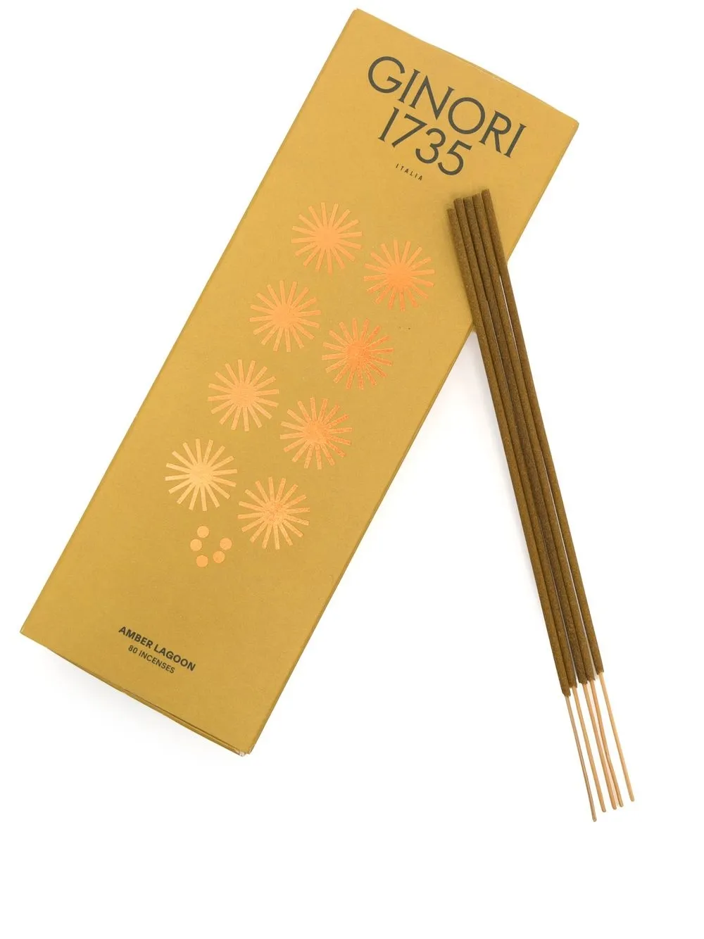 

GINORI 1735 Amber Lagoon incense box - Yellow