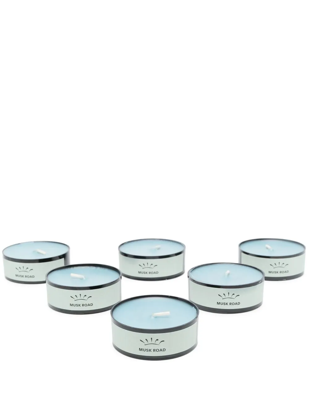 

GINORI 1735 Musk Road candle set (52g) - Black