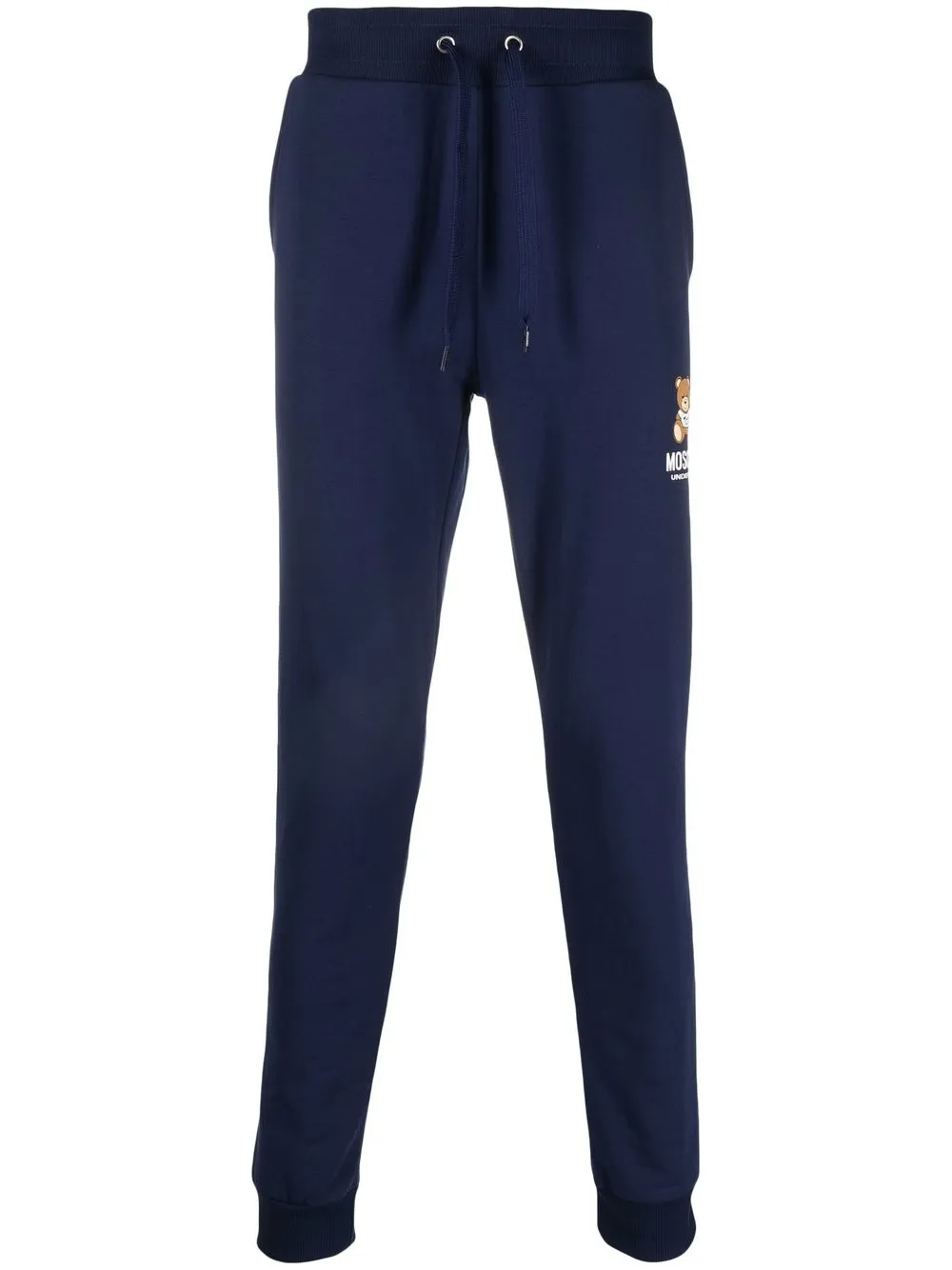 

Moschino Teddy Bear cotton track pants - Blue
