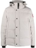 Canada Goose logo-patch padded jacket - Neutrals