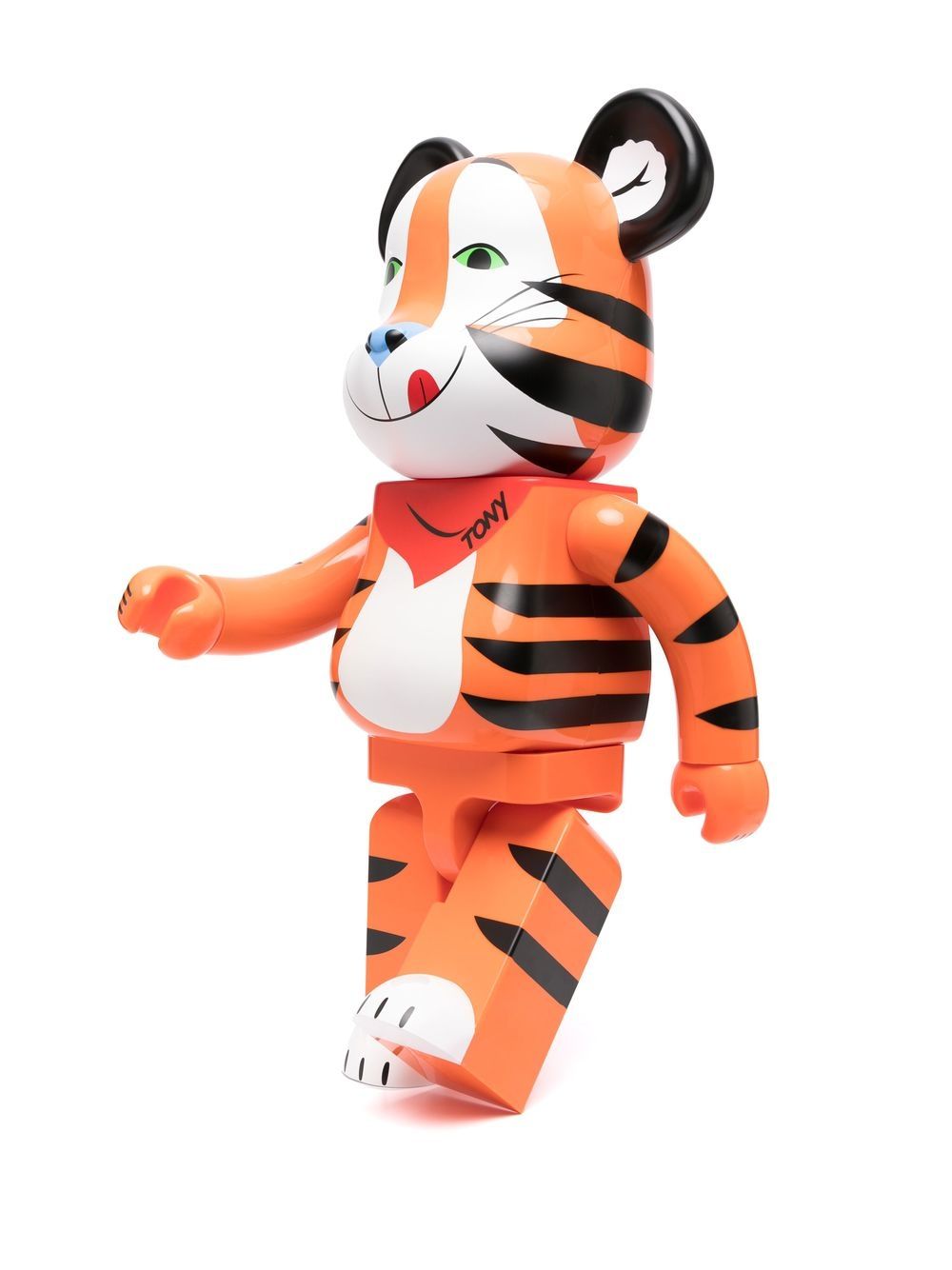 Shop Medicom Toy Tony The Tiger Be@rbrick 400% Figure In Orange