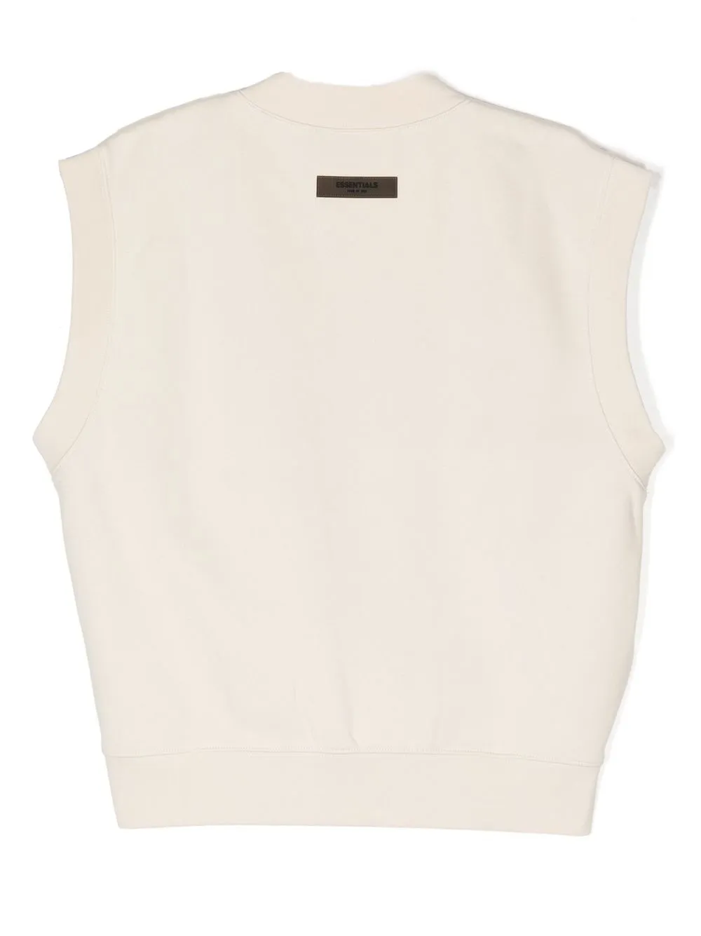 

FEAR OF GOD ESSENTIALS raised-logo sleeveless vest - Yellow