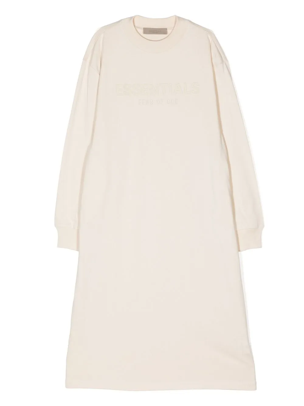 

FEAR OF GOD ESSENTIALS crew neck long-sleeves dress - Yellow
