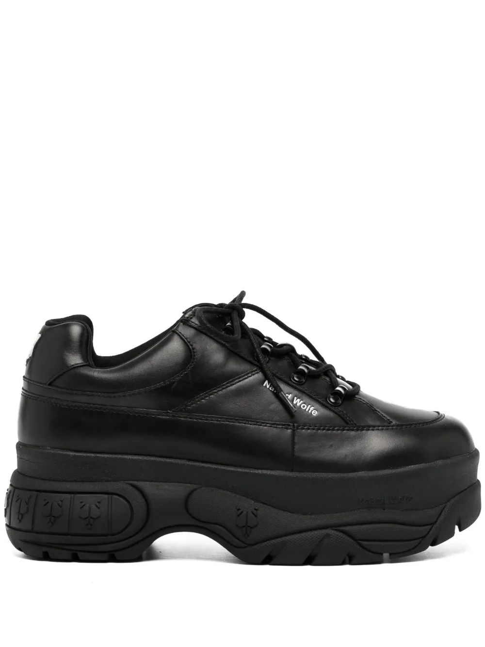 NAKED WOLFE チャンキー スニーカー - ブラック